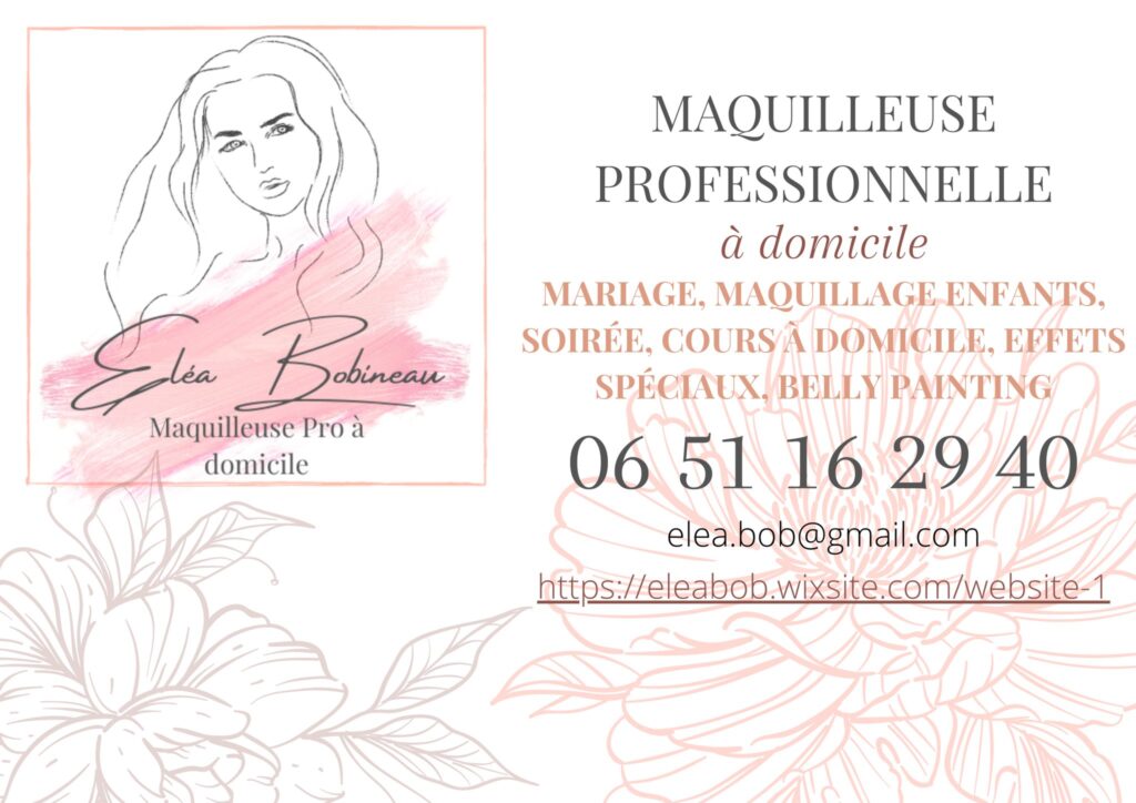 Eléa Bobineau maquilleuse à domicile