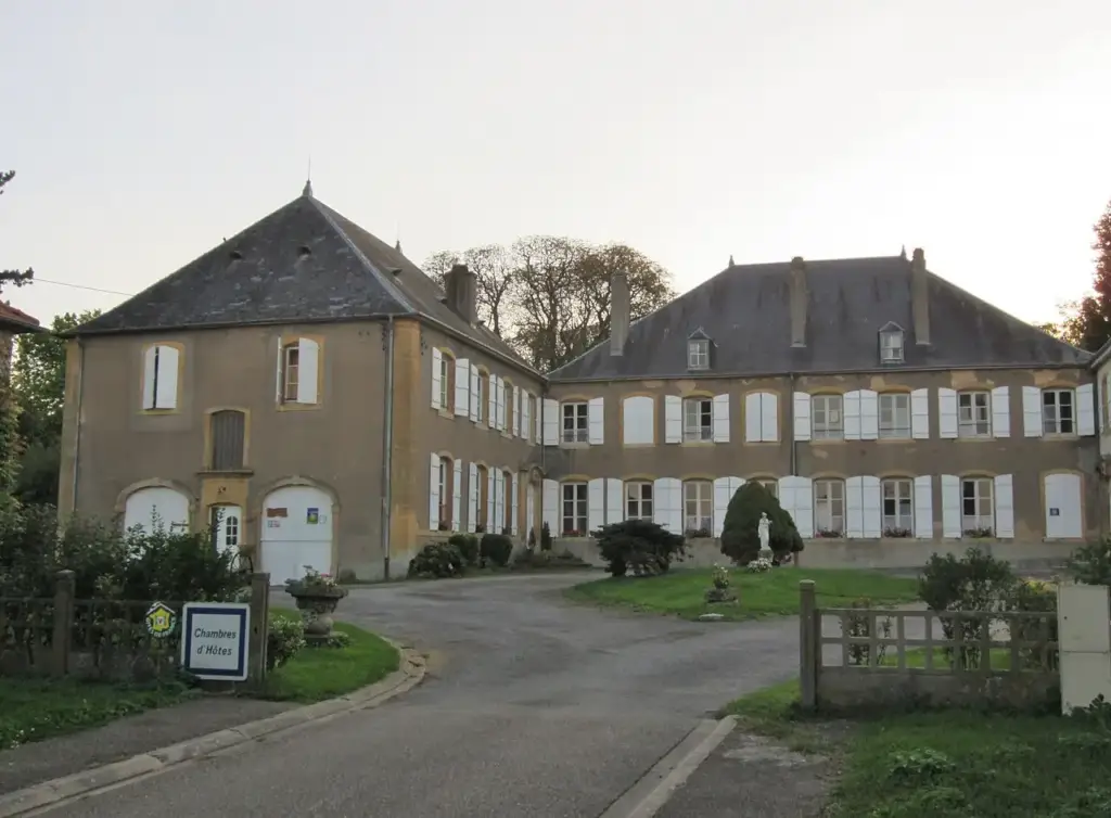 Façade du Château de Puxe en Meurthe-et-Moselle