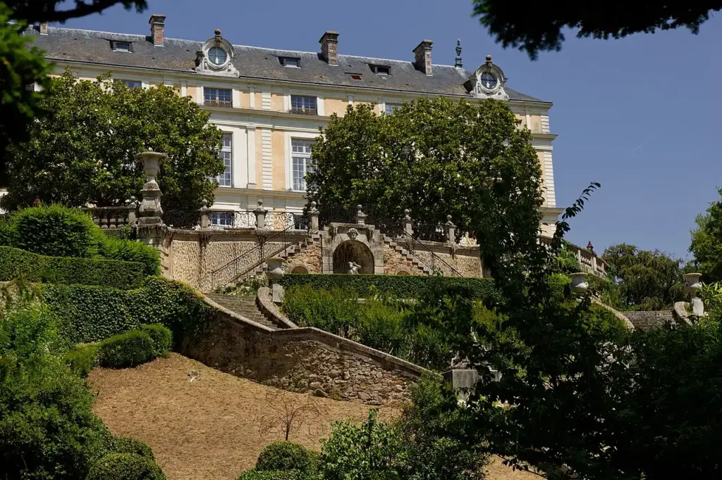 Vue de Château Colbert, lieu de réception de mariage à Maulévrier