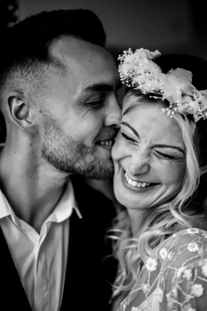 Wedding documentary photograph from the MJ photographers portfolio.
