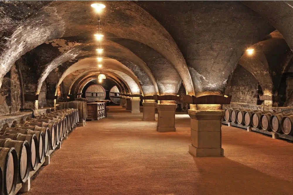 Caveau de réception du Domaine de la Croix Rochefort dans le Beaujolais