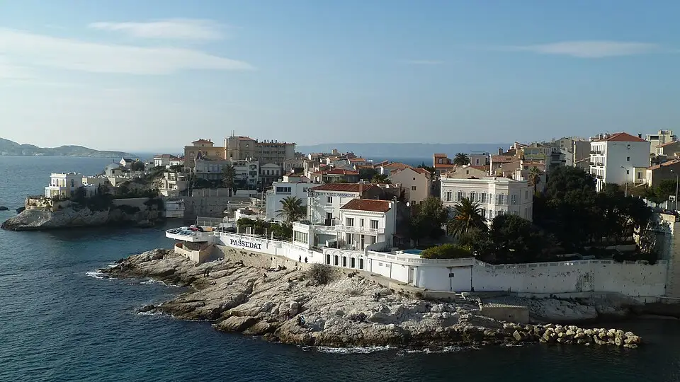 Vue réelle du Petit Nice Passedat à Marseille. TouN / Wikimedia Commons, CC BY-SA 3.0