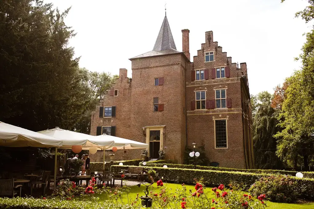 Kasteel Wijenburg in Echteld — noordzijde