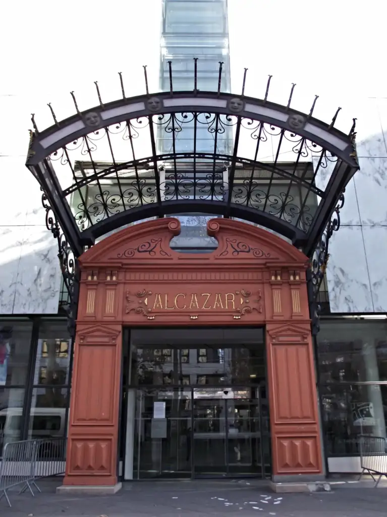 Entrance to the Alcazar Library on cours Belsunce in Marseille.