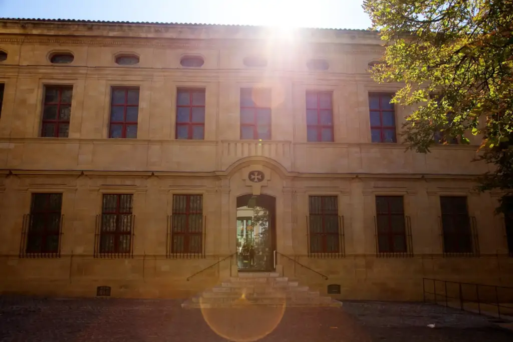 Vue du bâtiment du Musée Granet à Aix-en-Provence