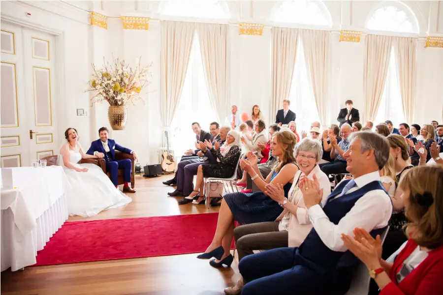 Wedding ceremony in the Salon at Wereldmuseum Rotterdam