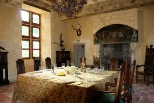 Vue de Château du Rivau, lieu de réception de mariage à Lémeré