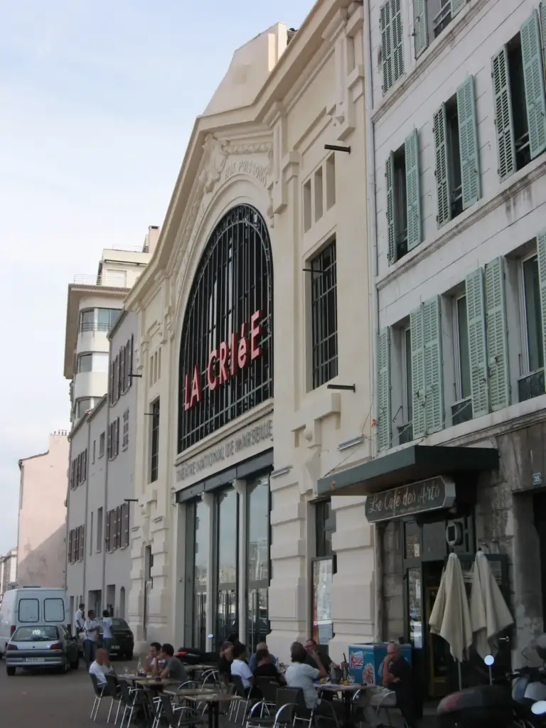 Photographie réelle de Théâtre La Criée – Privatisation, Marseille