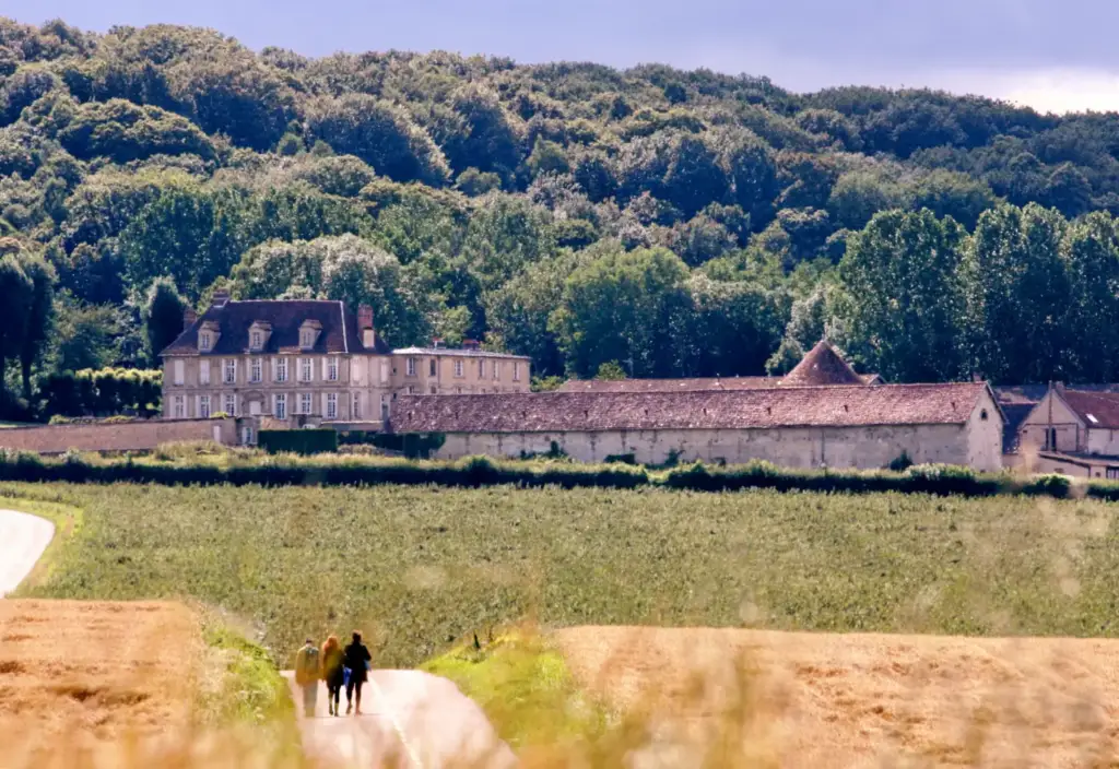 Vue d’ensemble du Château d’Hazeville et de son environnement