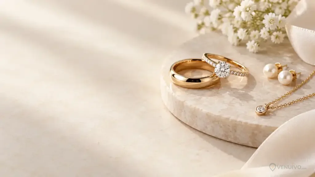 Bijoux de mariage : comment choisir alliances et parure ?