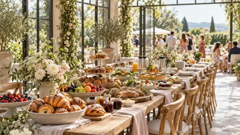 Brunch du lendemain de mariage : organisation, menu et lieu