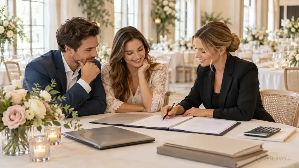 Contrat prestataire de mariage : devis, acompte et annulation
