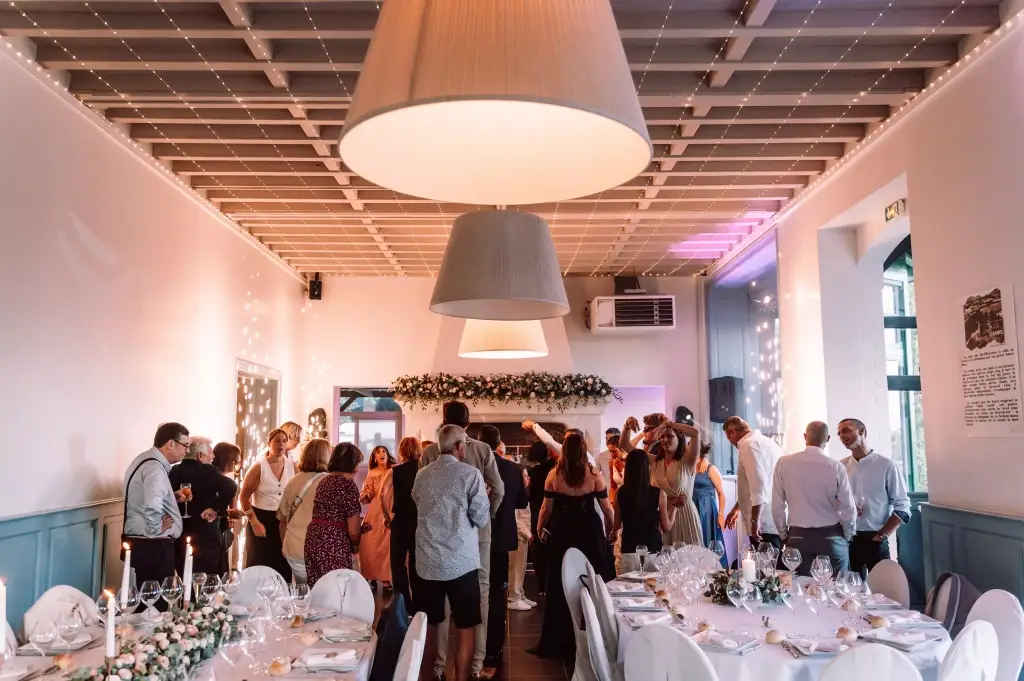 Réception de mariage dans les salons de La Grande Maison à Cassel
