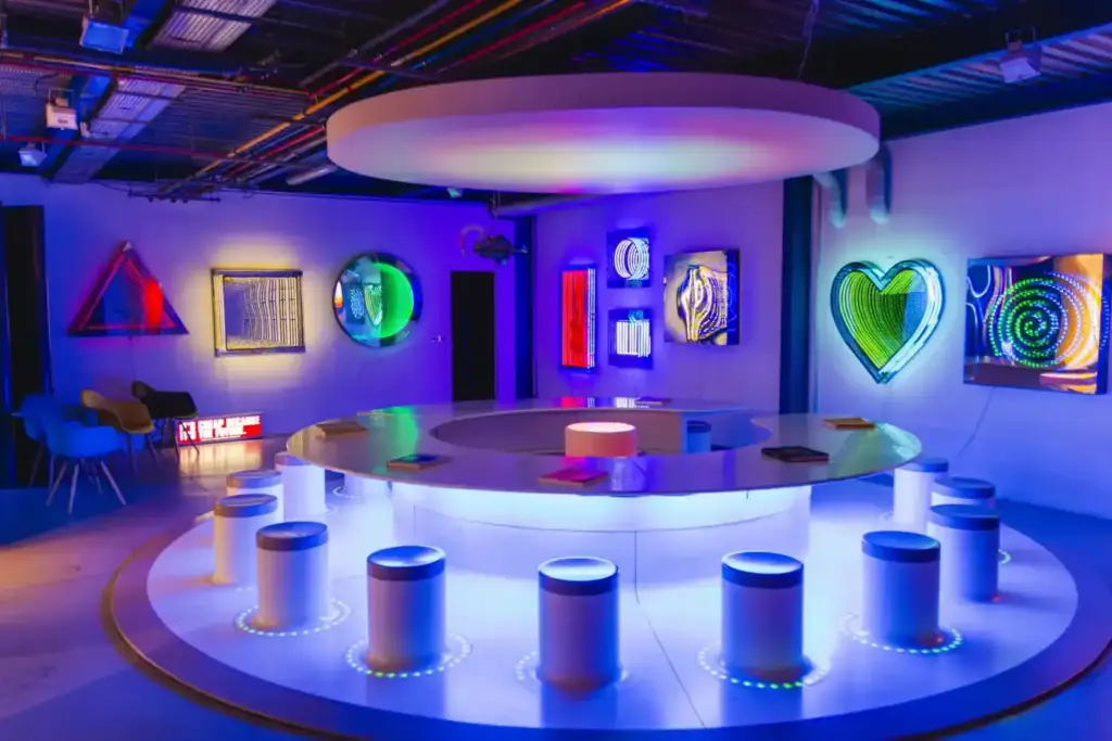 Espace d’art cinétique et lumineux de la Fondation Cherqui
