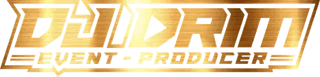 Logo officiel de DJ DRIM – DrimEvents à Vitrolles