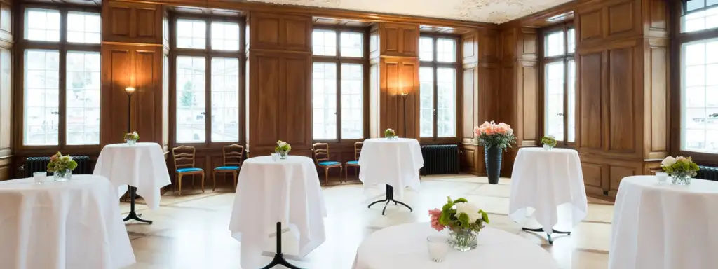 Apéro im Piano Nobile des Zunfthauses zur Meisen