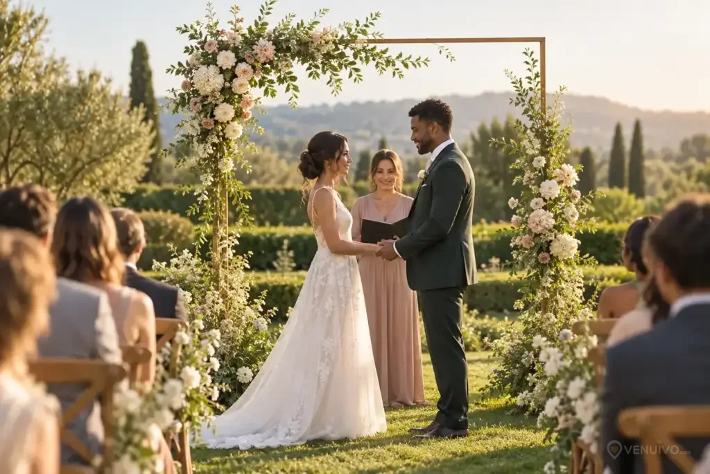 Secular wedding ceremony: timeline, officiant, vows and rituals
