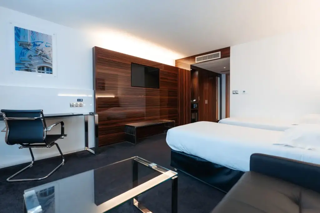 Guest bedroom at Westotel Nantes Atlantique